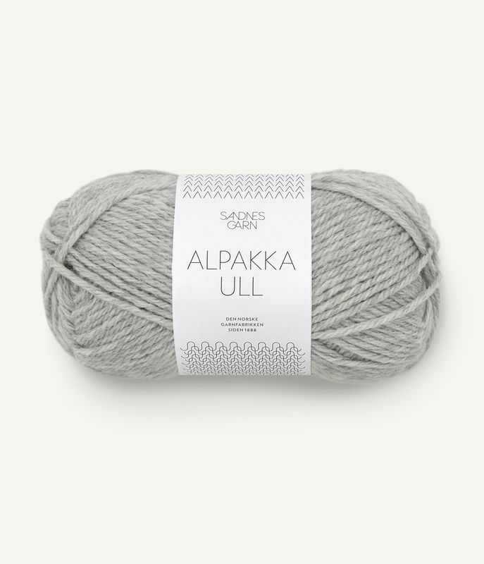 Alpakka Ull 1042 Grey Melange